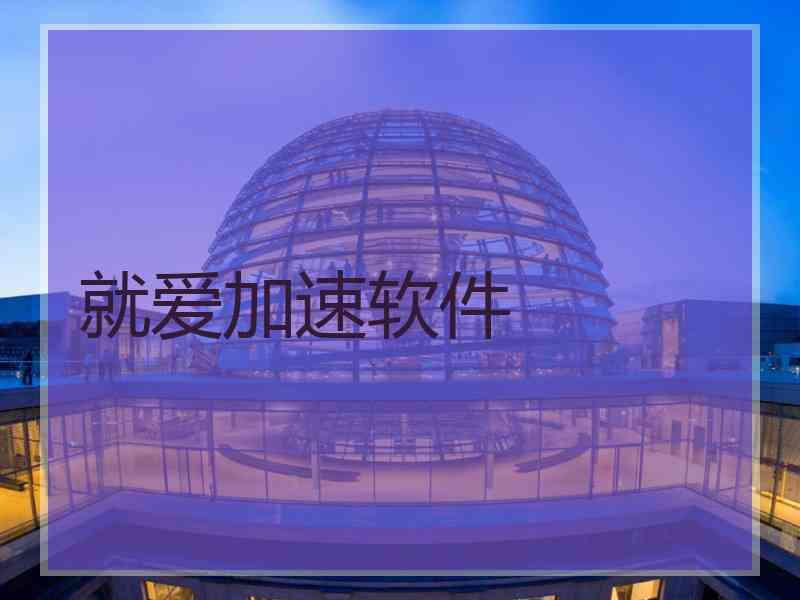 就爱加速软件