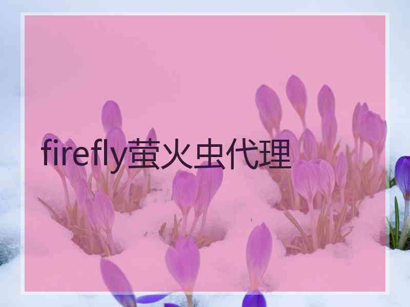 firefly萤火虫代理